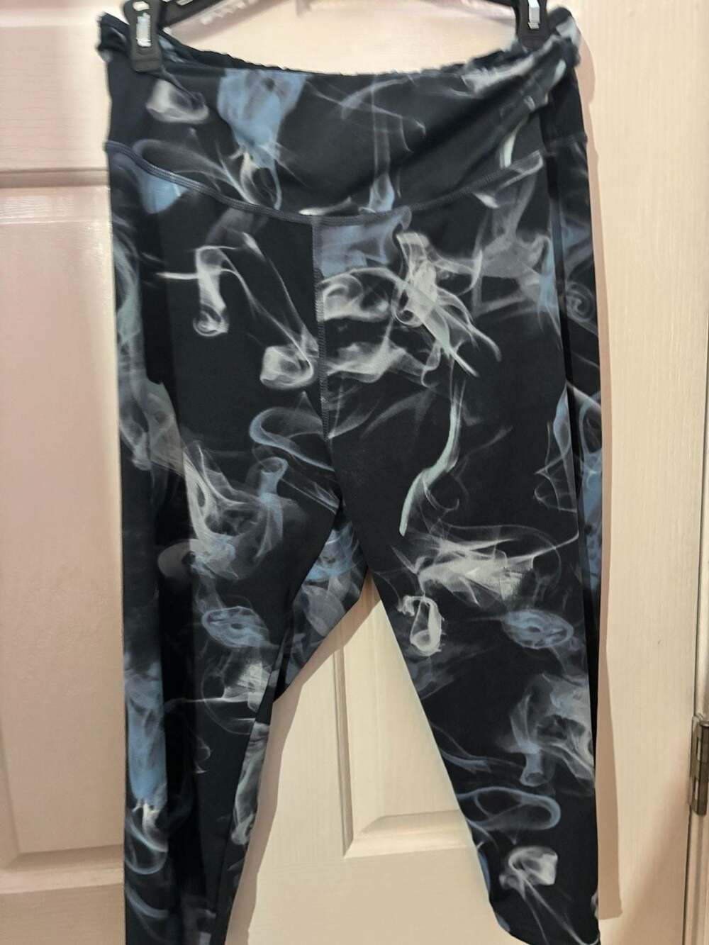 0 to 5 Leggings Smoke Print Active Yoga Pants